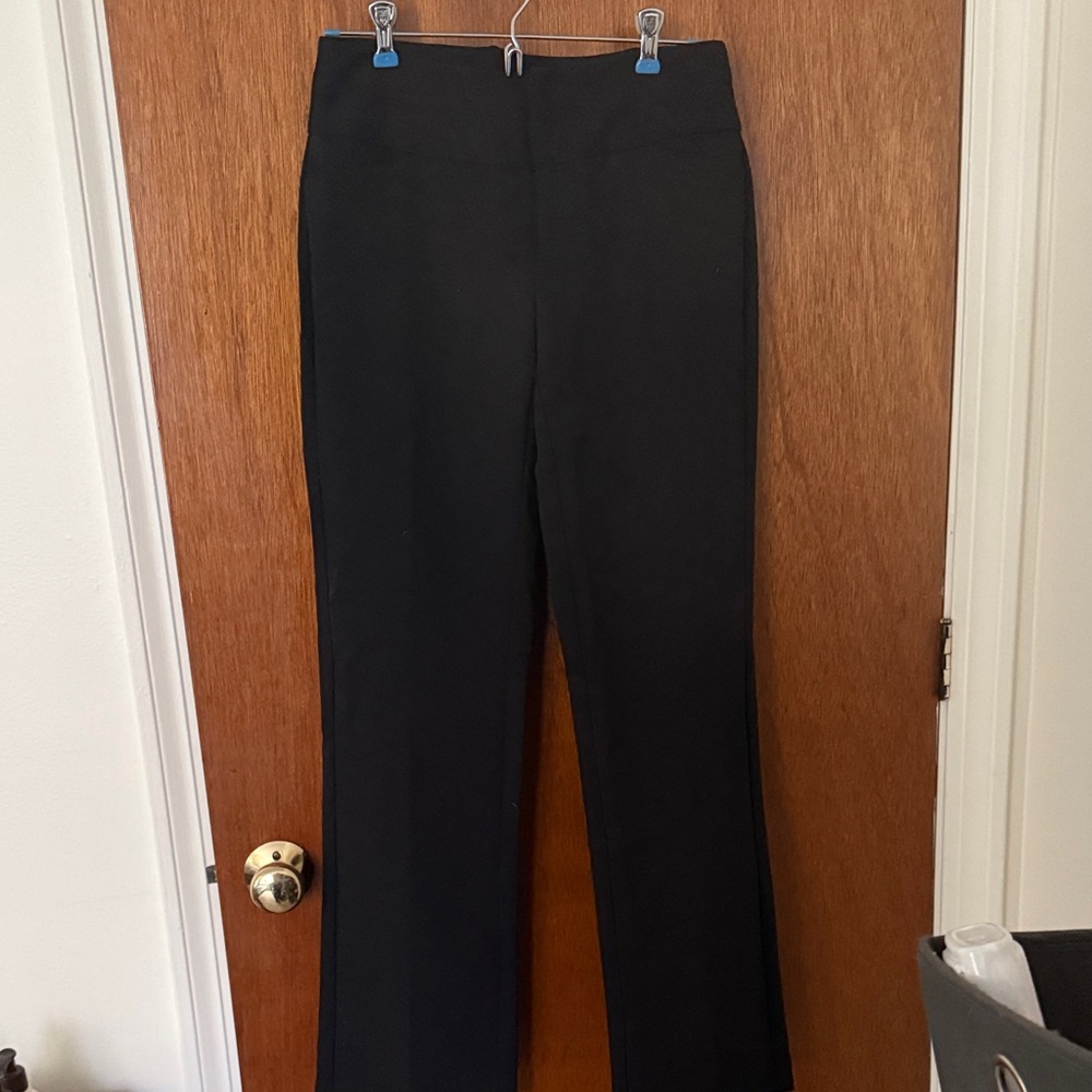 Elle Women's Classic Black Dress Pants - Picture 5 of 14